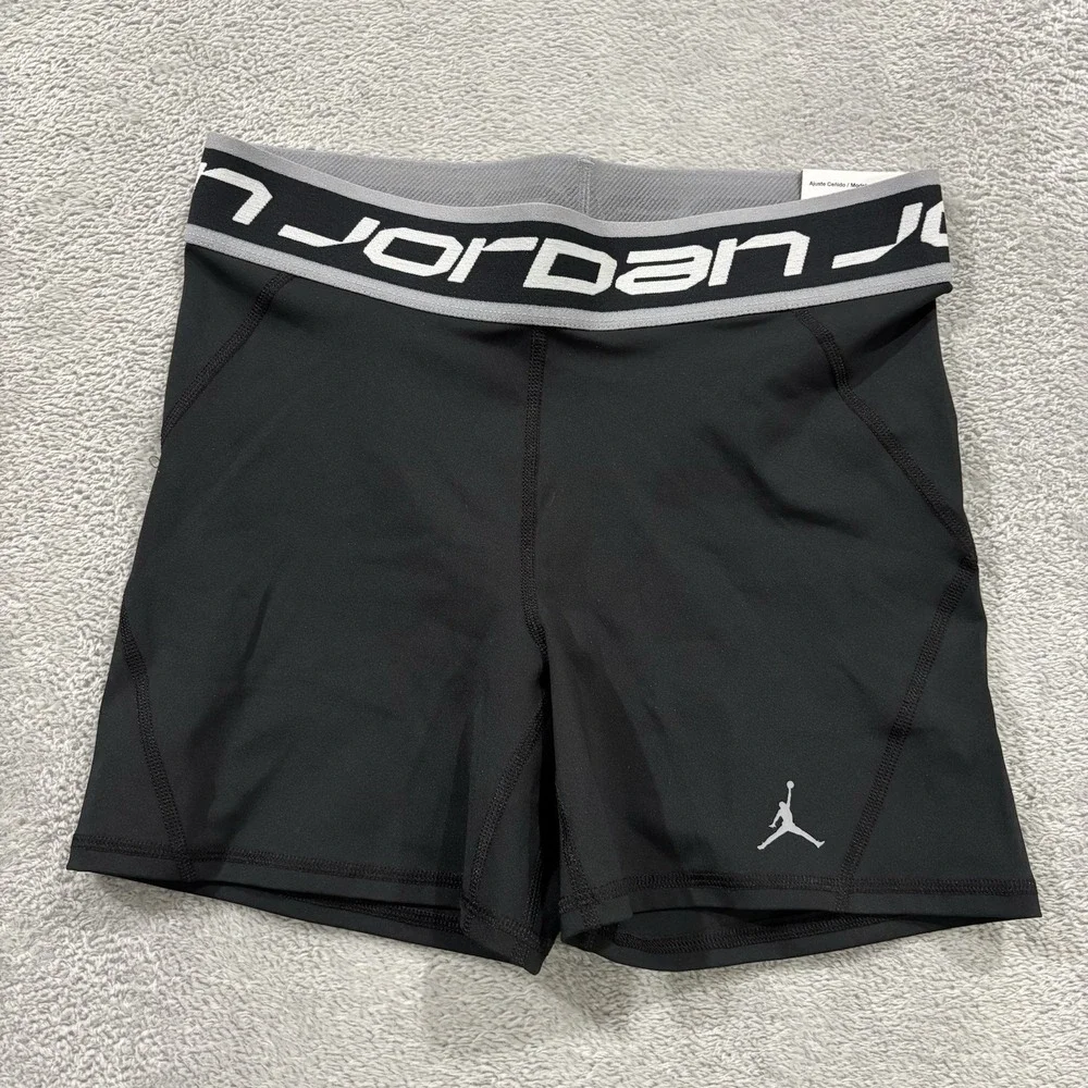 Nike Dri-FIT x Air Jordan Shorts Womens Medium High Waisted 5